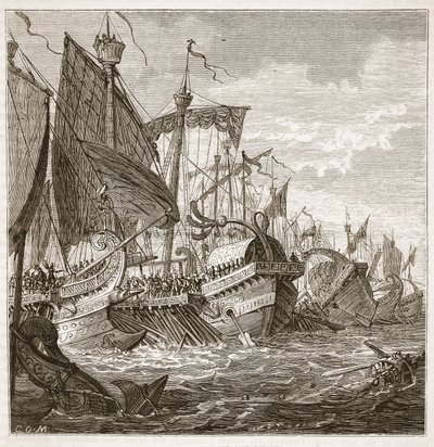 La bataille navale au large du cap Pelorus - English School