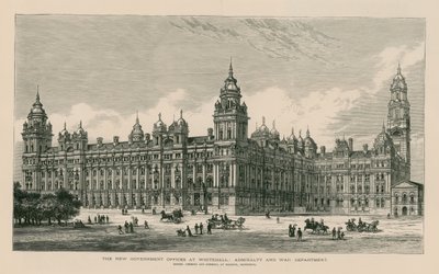 Les nouveaux bureaux du gouvernement à Whitehall - English School