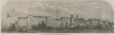 Les nouvelles casernes des Gardes à Chelsea - English School