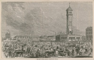 Le nouveau marché aux bestiaux, Copenhagen Fields, Londres - English School