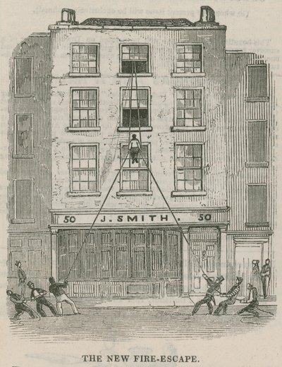 La nouvelle échelle de secours - English School