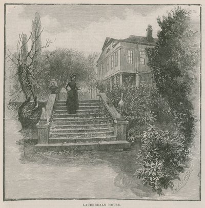 Le nouveau parc public à Highgate : Lauderdale House - English School