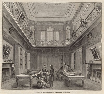 La nouvelle salle des archives, Collège des Hérauts - English School
