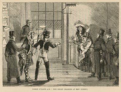 Les charges de nuit à Bow Street - English School