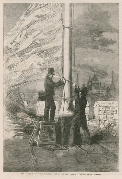 Les réjouissances de la paix - English School