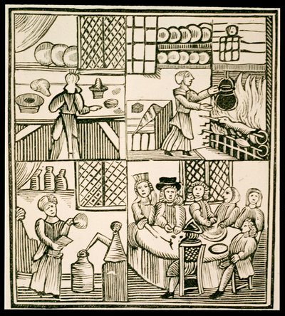La préparation des tartes, page d