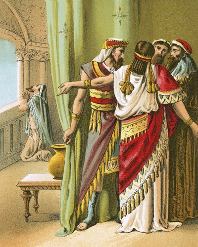 Les princes conspirent contre Daniel - English School