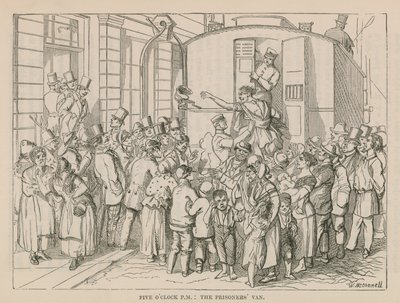 Le fourgon des prisonniers - English School