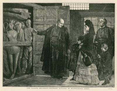 Le régiment en haillons - effigies en cire à l