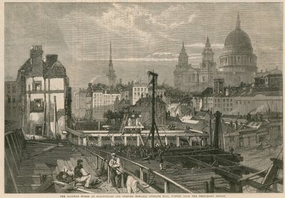 Les travaux ferroviaires à Blackfriars et l