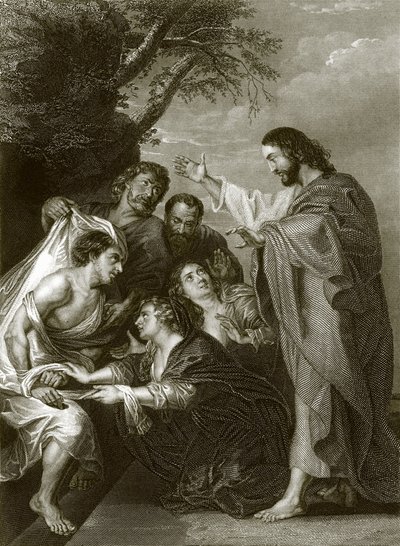 La résurrection de Lazare - English School