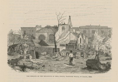 Les restes de la résidence de Nell Gwynn - English School