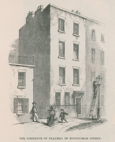 Résidence de John Flaxman à Buckingham Street - English School