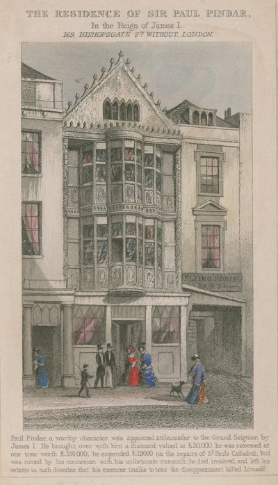 La résidence de Sir Paul Pindar - English School