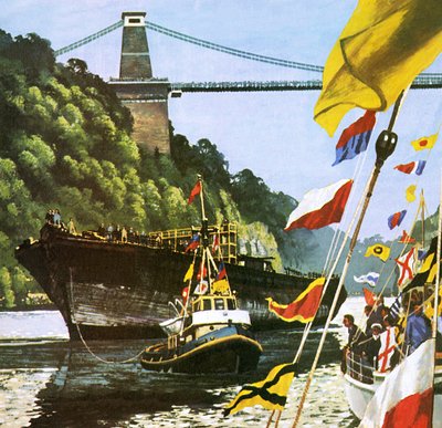 Le retour à Bristol du grand navire de Brunel, le SS Great Britain - English School
