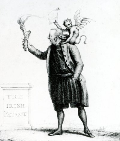 Le révérend volontaire B de D, publié par Richard Morton Paye, 1784 - English School