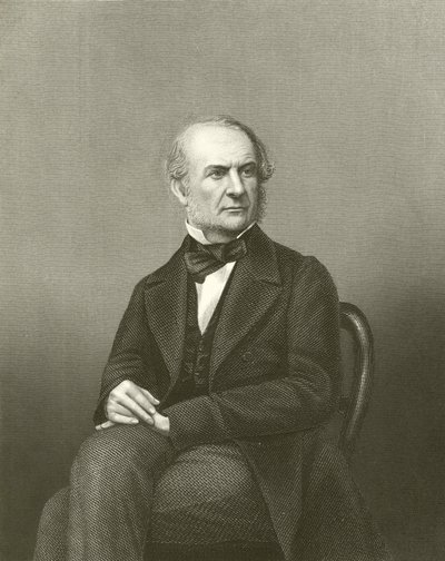 Le très honorable William Ewart Gladstone - English School