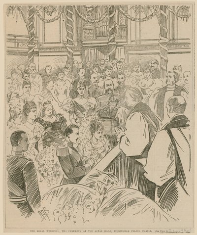 Le mariage royal, la cérémonie aux balustrades de l