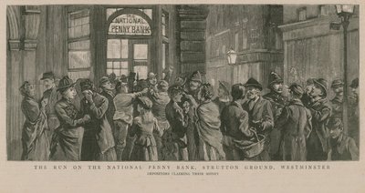 La ruée sur la National Penny Bank - English School