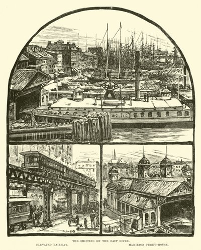 Les navires sur l