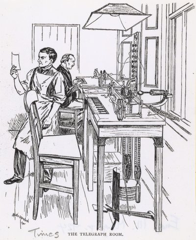 La salle du télégraphe - English School