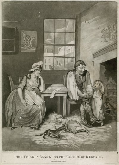 Le billet un blanc, ou les nuages du désespoir - English School
