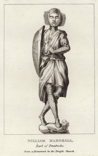 La tombe de Sir William Marshal - English School