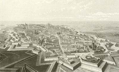 La ville et la forteresse de Lille - English School
