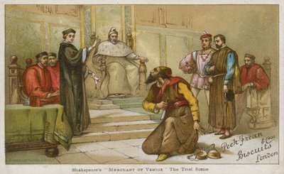 La scène du procès dans Le Marchand de Venise de Shakespeare - English School
