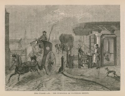 Le tourniquet du pont de Waterloo - English School
