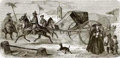 La volante (carrosse de location) de La Havane - English School