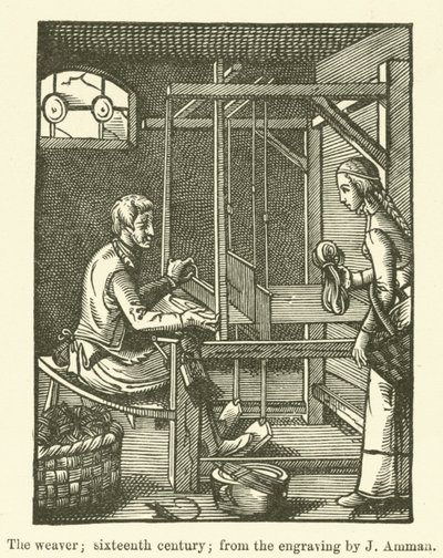 Le tisserand, seizième siècle, d