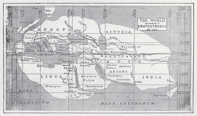 Le monde selon Ératosthène, 220 av. J.-C. - English School