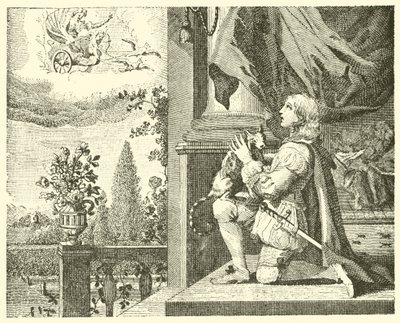 Le jeune homme et son chat - English School