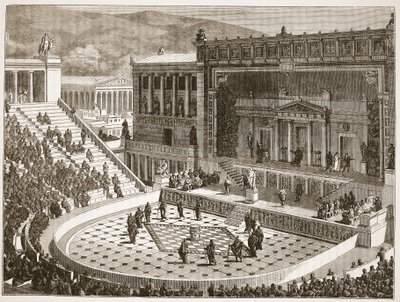 Théâtre de Dionysos à Athènes - English School
