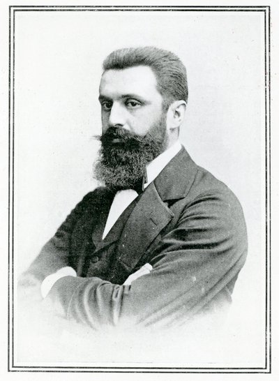 Theodor Herzl (1860-1904) - English School