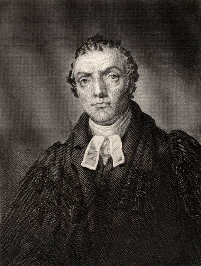 Thomas Chalmers, de The National Portrait Gallery, Volume II, publié vers 1820 - English School