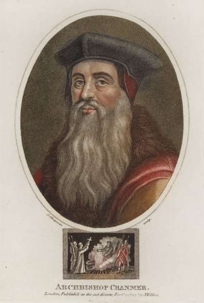 Thomas Cranmer, archevêque de Canterbury - English School