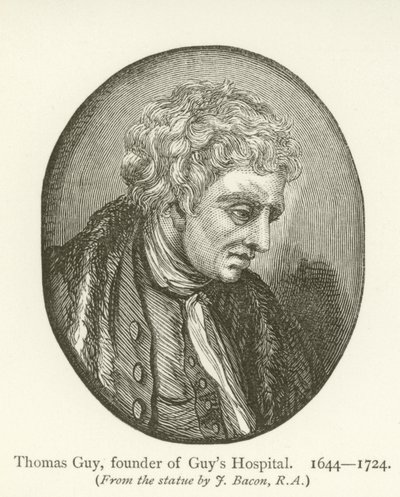Thomas Guy, fondateur de Guys Hospital - English School