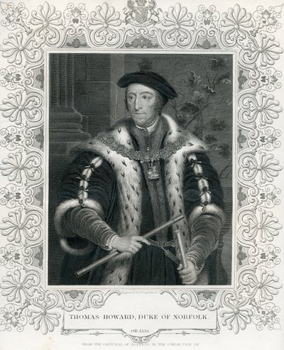 Thomas Howard (1473-1554) 3ème duc de Norfolk - English School
