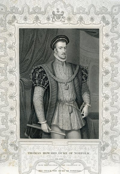 Thomas Howard, 4e Duc de Norfolk (1536-72) - English School