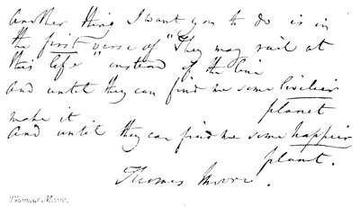 Thomas Moore - English School