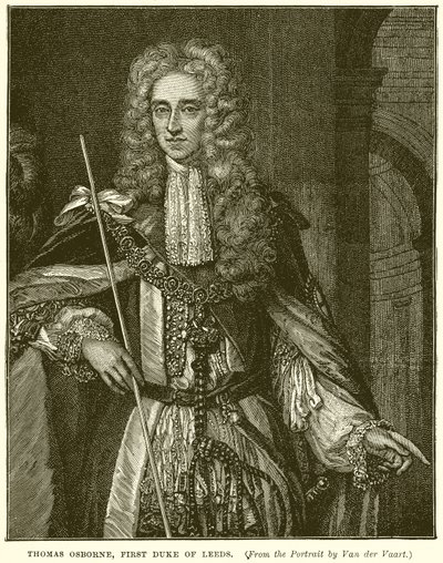 Thomas Osborne, premier duc de Leeds - English School