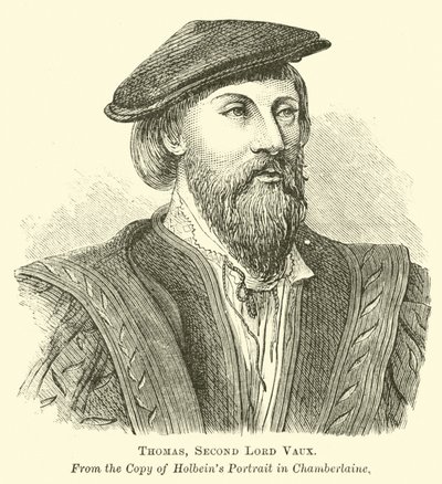 Thomas, deuxième Lord Vaux - English School