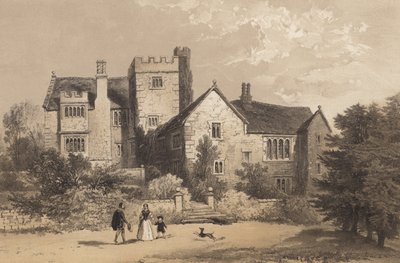Throwley Hall, Staffordshire - English School