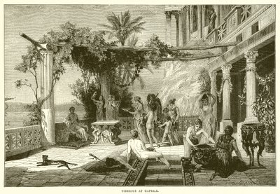 Tibère à Caprée - English School
