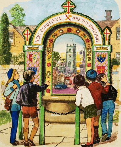 Puits de Tissington - English School