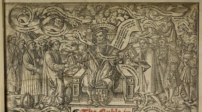 Détail de la page de titre représentant 