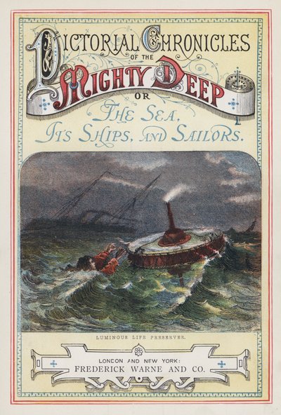 Page de titre pour Pictorial Chronicles of the Mighty Deep - English School