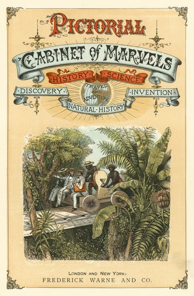Page de titre de The Pictorial Cabinet of Marvels - English School